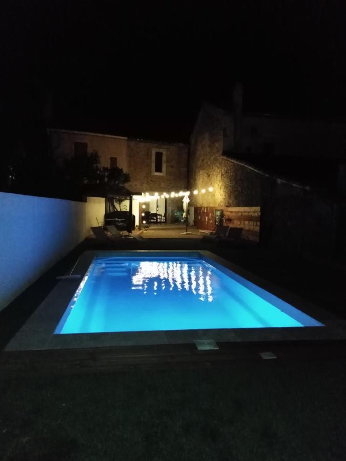 maison a bizanet avec piscine Esterno foto